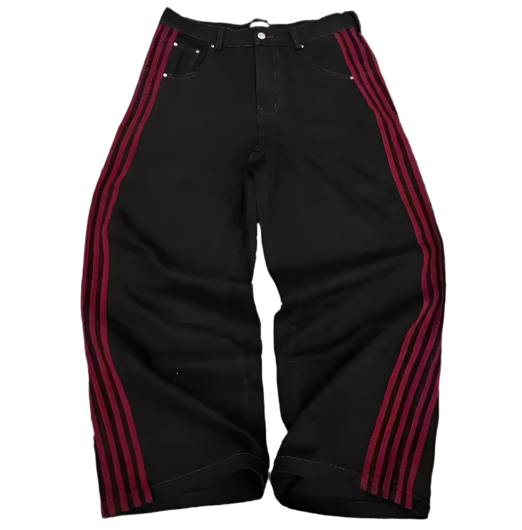 Cannabÿs Striped Baggÿ Jeans