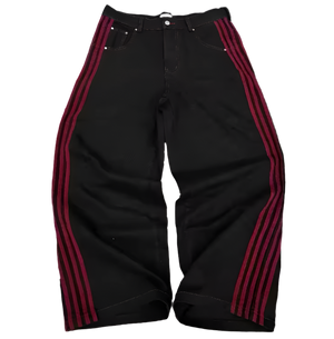 Cannabÿs Striped Baggÿ Jeans