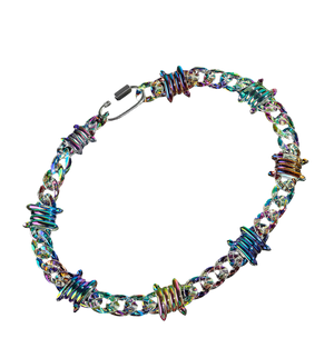 Cannabÿs Transparent Spike Necklace