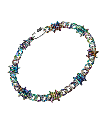 Cannabÿs Transparent Spike Necklace
